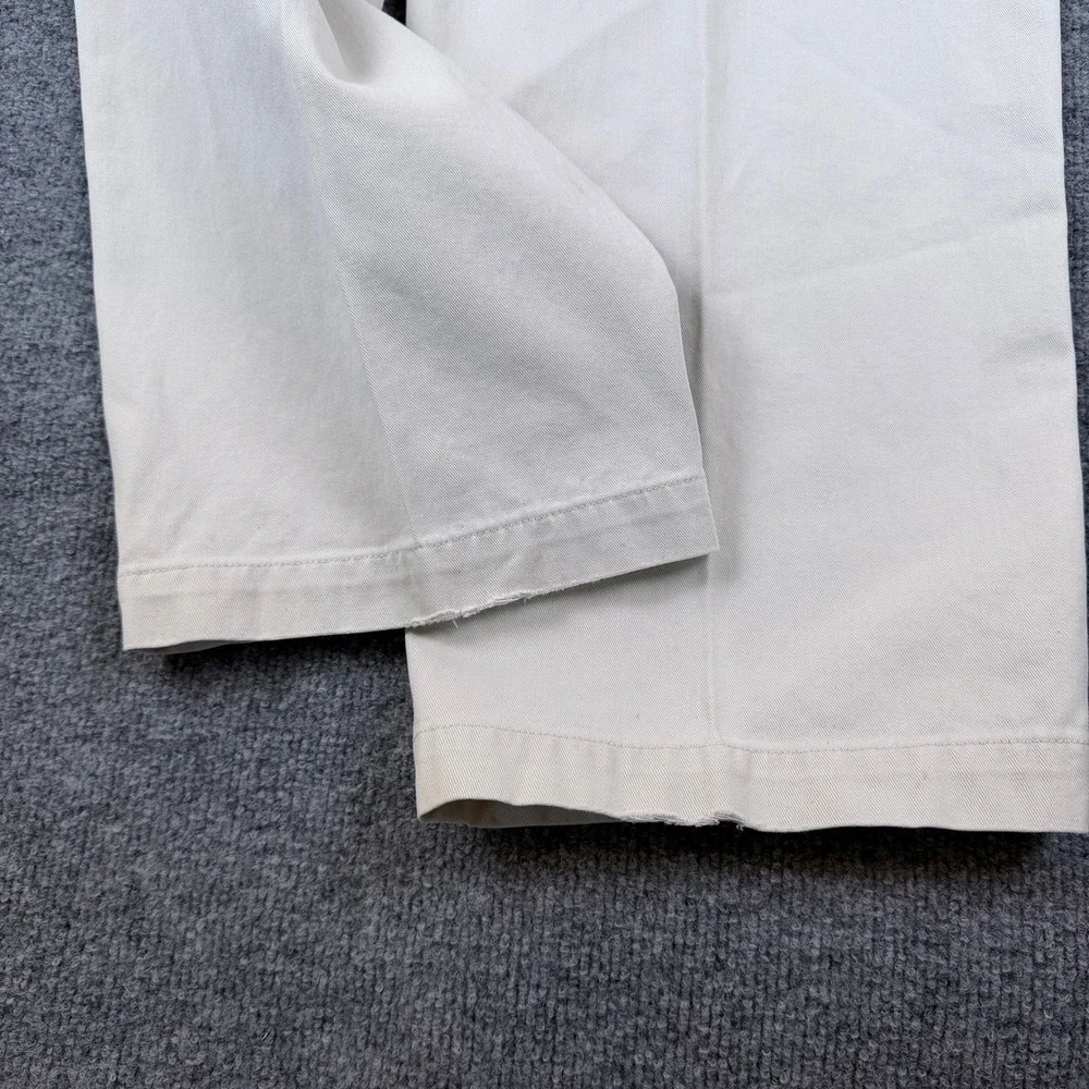 Vintage Polo Ralph Lauren Andrew Pants Mens 34x30 Beige Pleated Chino 90s